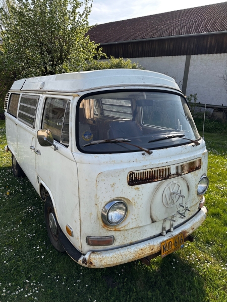 VW Bus T2ab Zwittermodell USA Import gute Basis motor läuft Westfalia Camper zum restaurierenully